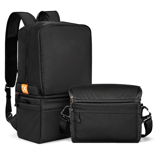 Plecak i torba fotograficzna K&F Concept KF13.129, oba warianty