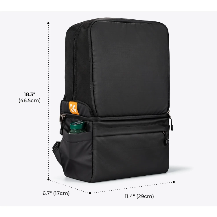 Wymiary plecaka K&F Concept KF13.129: 29 x 17 x 46,5 cm