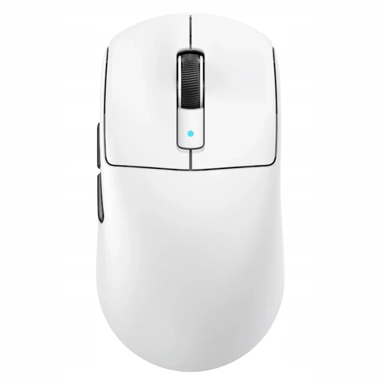 Biała Attack Shark R6 z góry