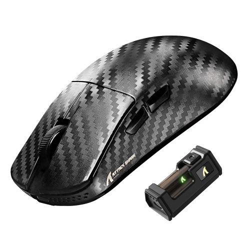 Attack Shark R11 Ultra Weave z boku z odbiornikiem