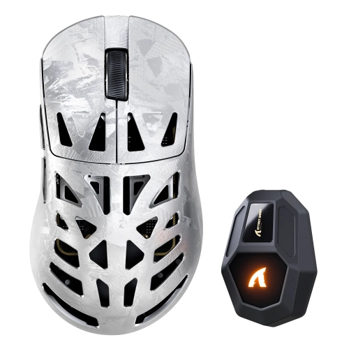 Srebrna Attack Shark RS6 Ultra z odbiornikiem 8K