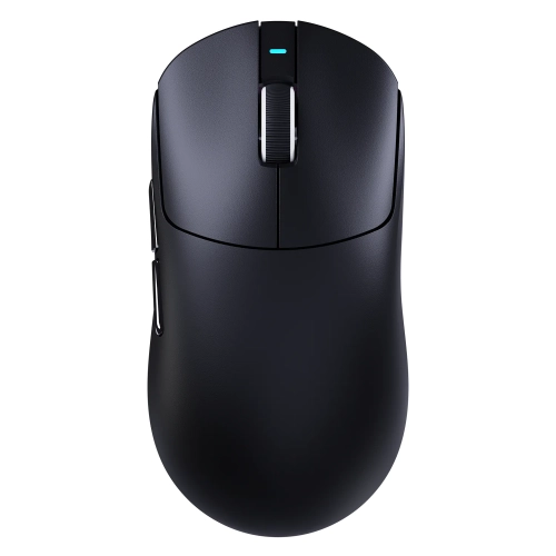 Czarna mysz Attack Shark X8 Ultimate widziana z góry