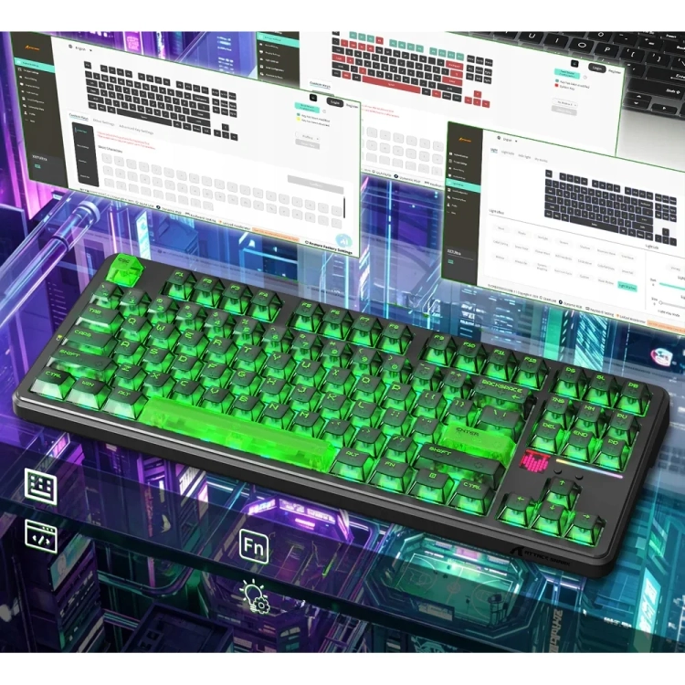 Ustawienia X87 Ultra Shadow Jade w sterowniku