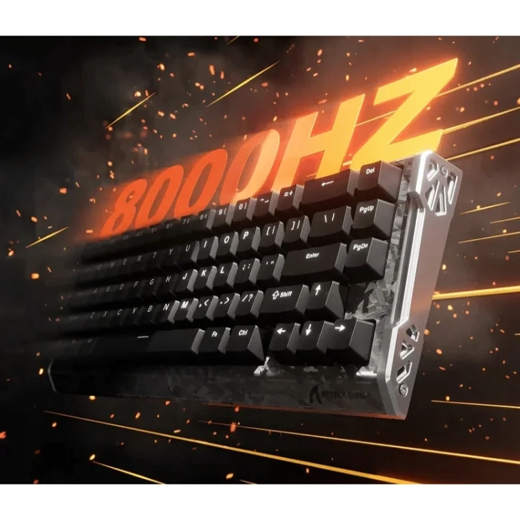Attack Shark R68 HE czarna 8000 Hz