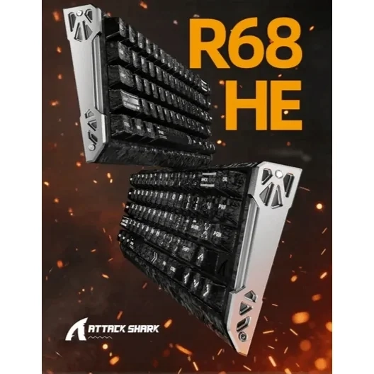 Dwie klawiatury R68 HE Ink Shade