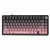 Klawiatura Attack Shark X85 BlackBerry czarno-różowa