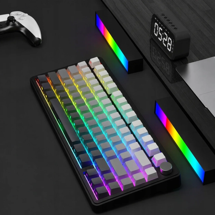 X85 Gradient Black z podświetleniem RGB