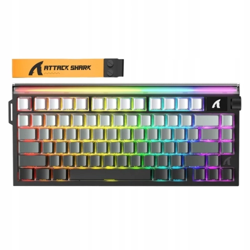Klawiatura Attack Shark R85 HE Moonlight z ramką RGB