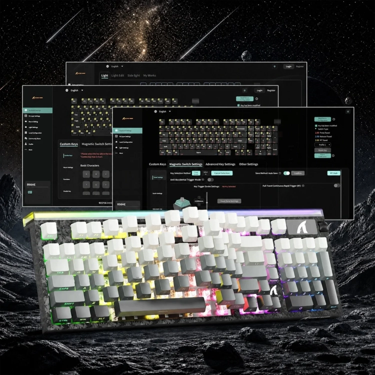 Sterownik klawiatury R98 HE Moonlight