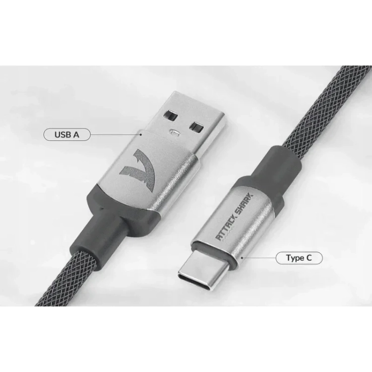 Wtyki USB-A i USB-C kabla C01PRO