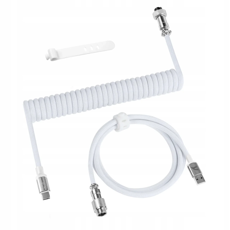 Kabel spiralny Attack Shark C01PRO biały