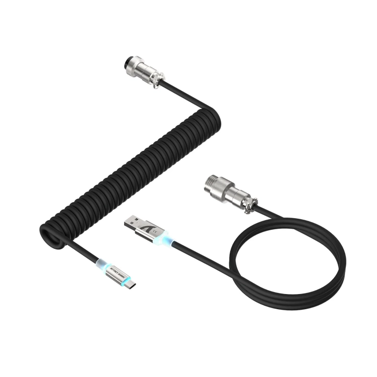 Kabel spiralny Attack Shark C01 Ultra czarny