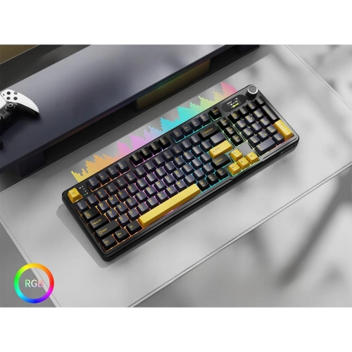 Klawiatura Attack Shark X98 Pro Star Black z podświetleniem