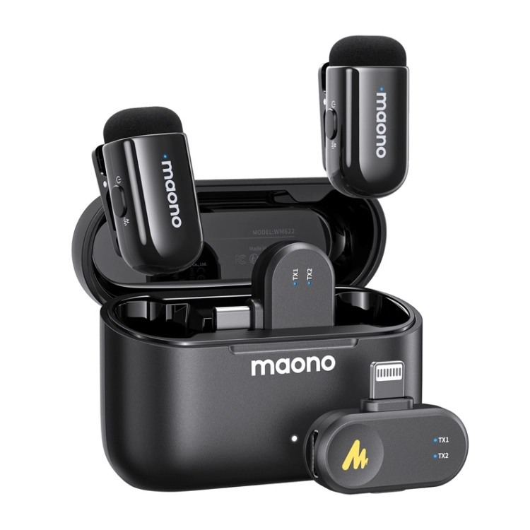 Mikrofon bezprzewodowy MAONO WM622 PBC2
