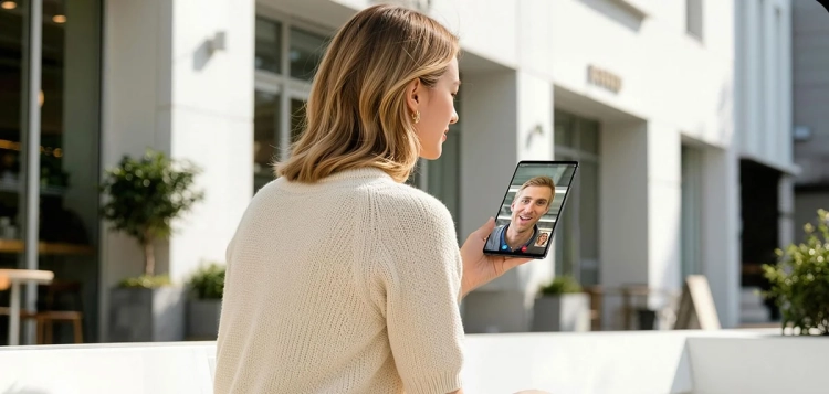 Teclast T60 Mini z internetem 4G LTE używany na ulicy