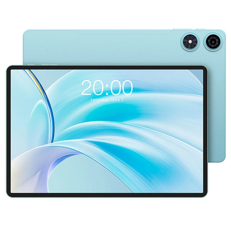Teclast P50 z przodu i z tyłu, aluminiowa obudowa