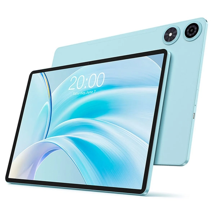 Teclast P50 pod kątem, podwójny aparat w okrągłych ramkach