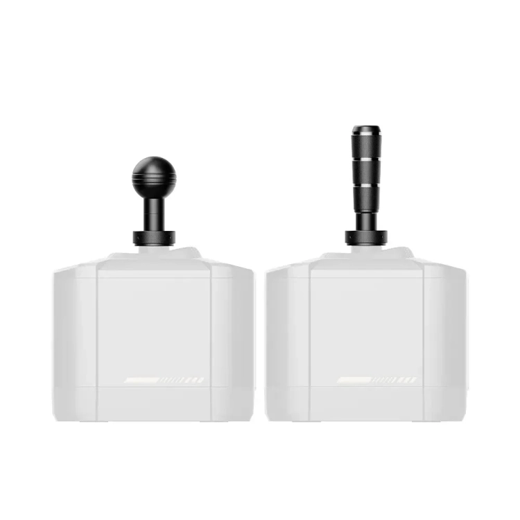 Skrzynia MOZA Active Shifter z kulistą gałką i z długim drążkiem RS079, porównanie