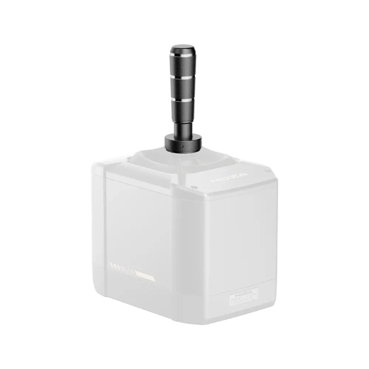 Długi drążek sekwencyjny MOZA RS079 130 mm zamocowany w skrzyni Active Shifter
