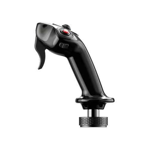 MOZA MA3X Side Stick z boku, spust i przełączniki pod palcami