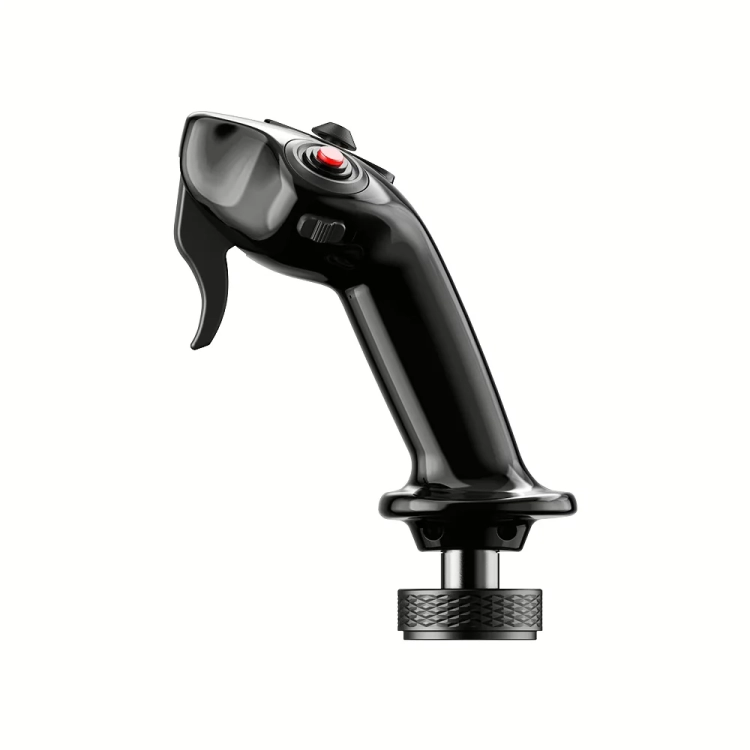 MOZA MA3X Side Stick z boku, spust i przełączniki pod palcami