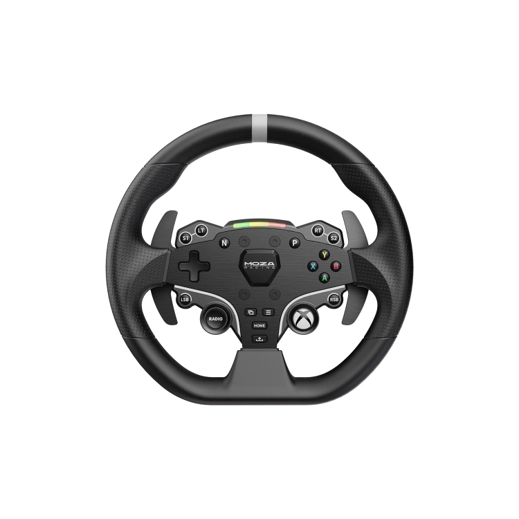 Kierownica MOZA Racing ESX RS052 do Xbox i PC, widok z przodu