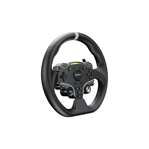 Kierownica MOZA ESX 280 mm, ujęcie z lewej strony