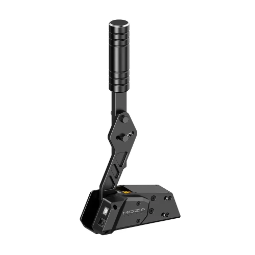 Hamulec ręczny MOZA Racing HBP RS31 z aluminium, widok z boku