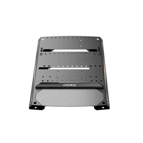 Płyta montażowa MOZA RS083 do pedałów mBooster i CRP2, widok z góry