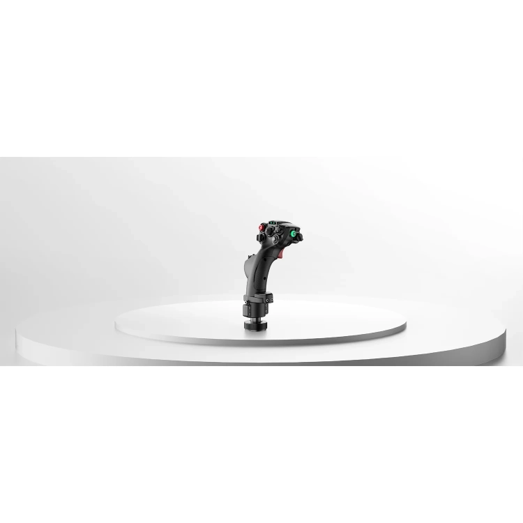 Drążek MOZA MHG Flightstick na jasnym tle