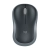 Logitech M185 szara z góry, symetryczna obudowa i kółko przewijania