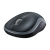 Szara mysz Logitech M185 z drugiej strony, widok z boku