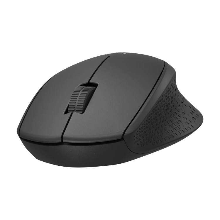 Logitech M280 od tyłu, wysokie wybrzuszenie pod dłoń