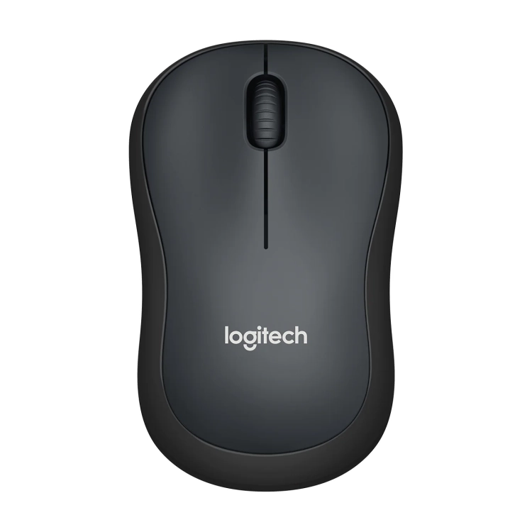 Logitech M220 Silent w kolorze grafitowym z góry