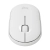 Logitech Pebble M350 biała od przodu z kółkiem przewijania