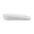 Biała Logitech Pebble M350 z boku, grubość 26,5 mm