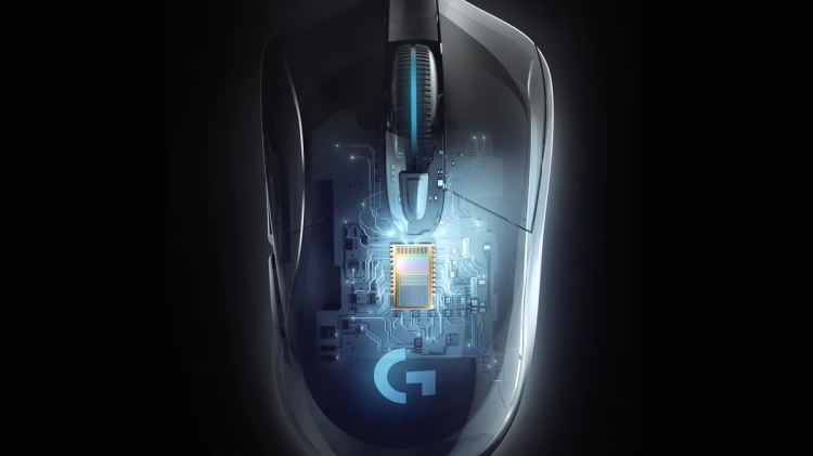Czujnik HERO 25K w myszy Logitech G703 LIGHTSPEED