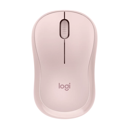 Różowa Logitech M221 Silent z góry