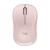 Różowa Logitech M221 Silent z góry