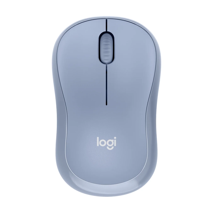 Niebieskoszara Logitech M221 Silent z góry