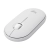 Mysz Logitech Pebble Mouse 2 M350s biała, widok pod kątem