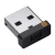 Odbiornik Logitech Unifying USB widziany pod kątem