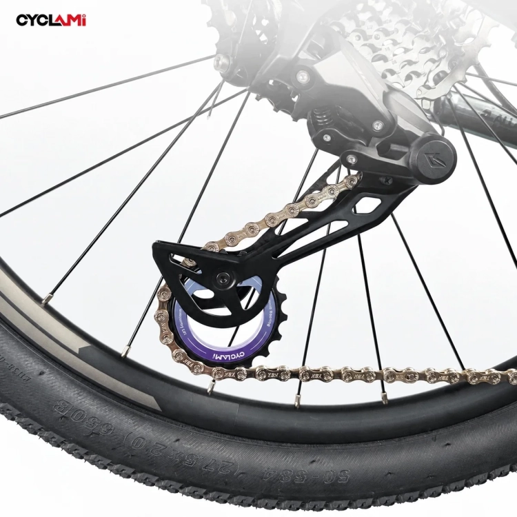 Tylne koło roweru z przerzutką i kółkiem CYCLAMI 18T