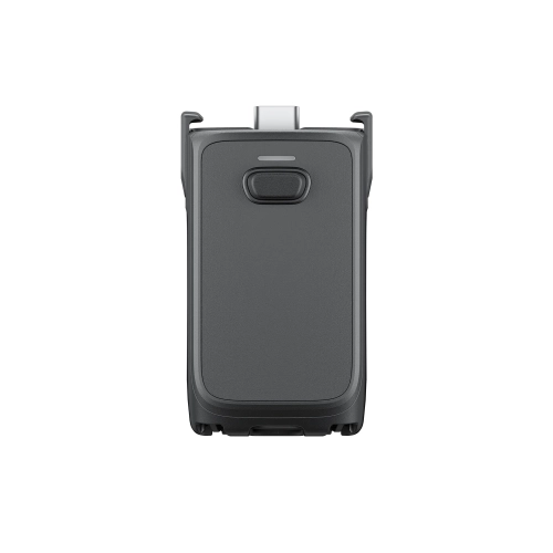 Insta360 Battery Handle z przodu, wtyk USB-C i przycisk zwalniania