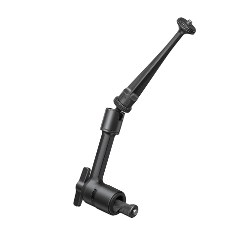 Insta360 Motorcycle Magic Arm z boku, ramię wysunięte ukośnie