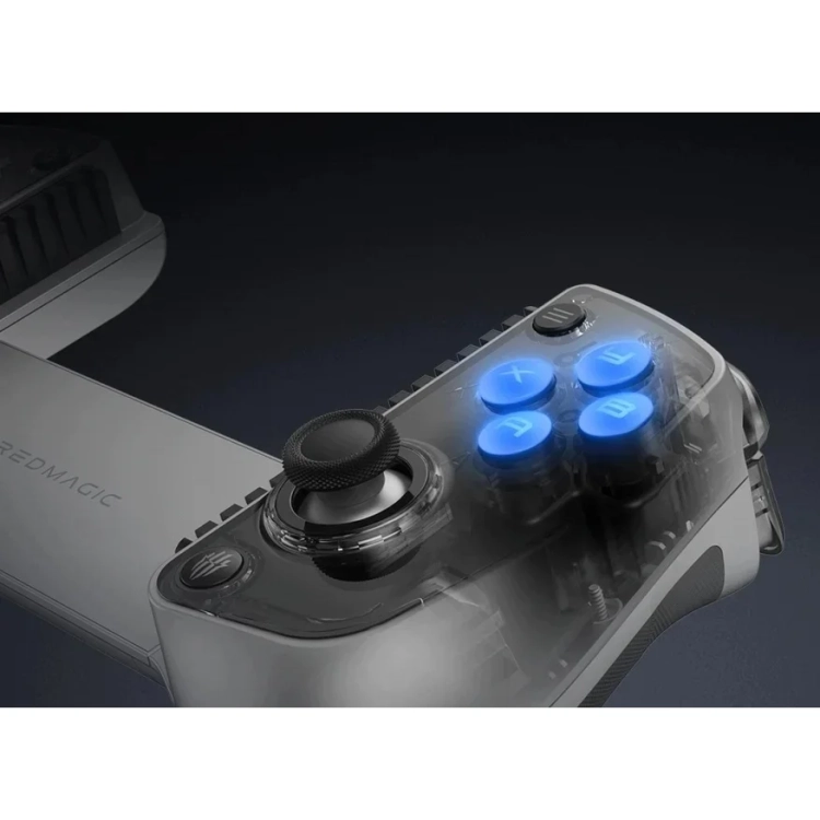 Przyciski ABXY i joystick Hall Effect w REDMAGIC Shadow Blade Gamepad 3