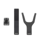 Mocowanie DJI Osmo Action 360° Wrist Strap: zaczep z przegubem kulowym i dwa paski na rzep