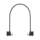 Kabel DJI RX do telefonu USB-C do USB-C 22 cm z kątowymi wtykami