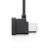 Kątowy wtyk USB-C kabla DJI RX do telefonu w zbliżeniu