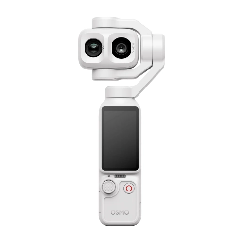 Biała kamera DJI Osmo Pocket 4P Pearl White z zestawu Vlog Combo